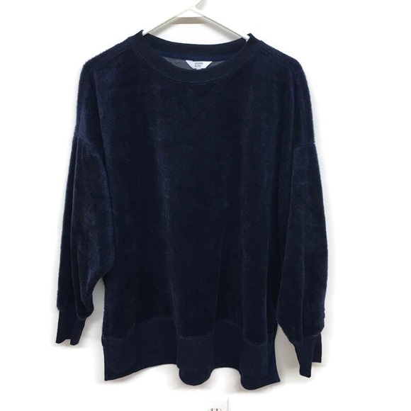 crown & ivy Sweaters - NWT. Crown&Ivy NWT. Navy Plush Oversized Sweater Size L